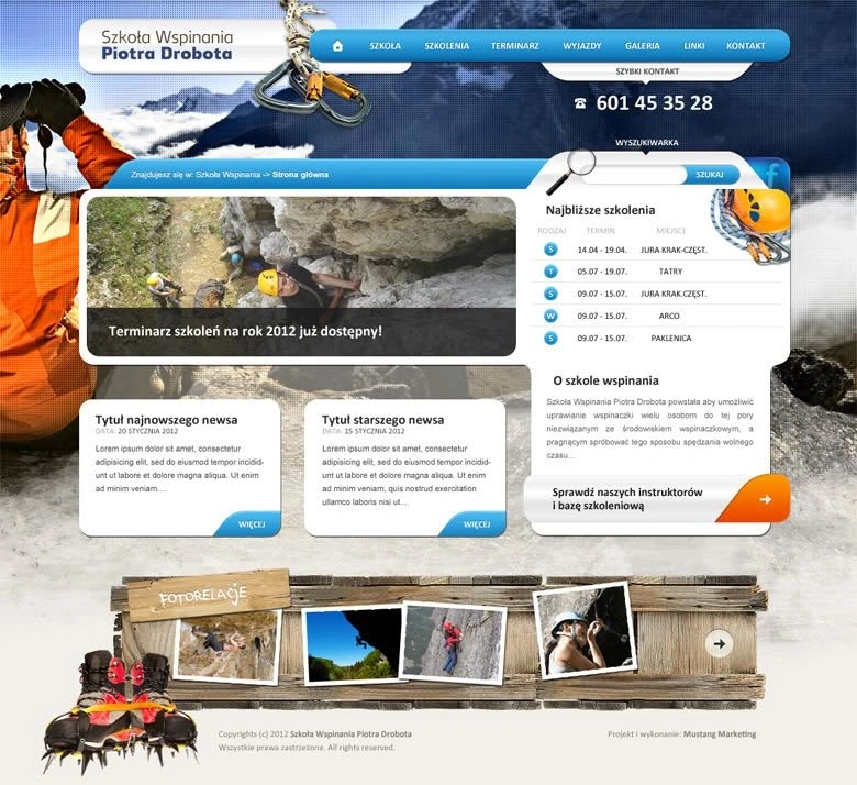 Przykładowa realizacja z czasów Mustang Marketing